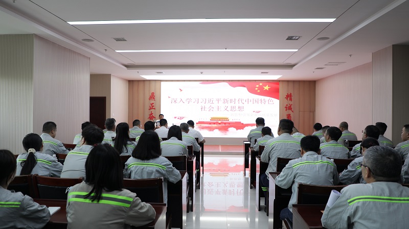 奔著(zhù)問(wèn)題去 一線(xiàn)解疑難——陜西建材科技公司黨委副書(shū)記、總經(jīng)理周紅到富平公司調研