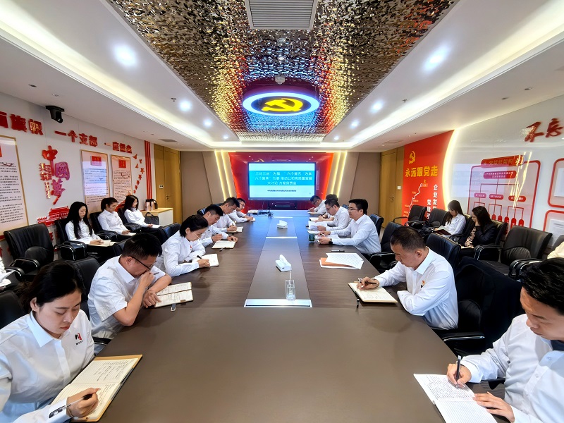 智引公司召開(kāi)“大討論”專(zhuān)題宣貫部署工作會(huì )