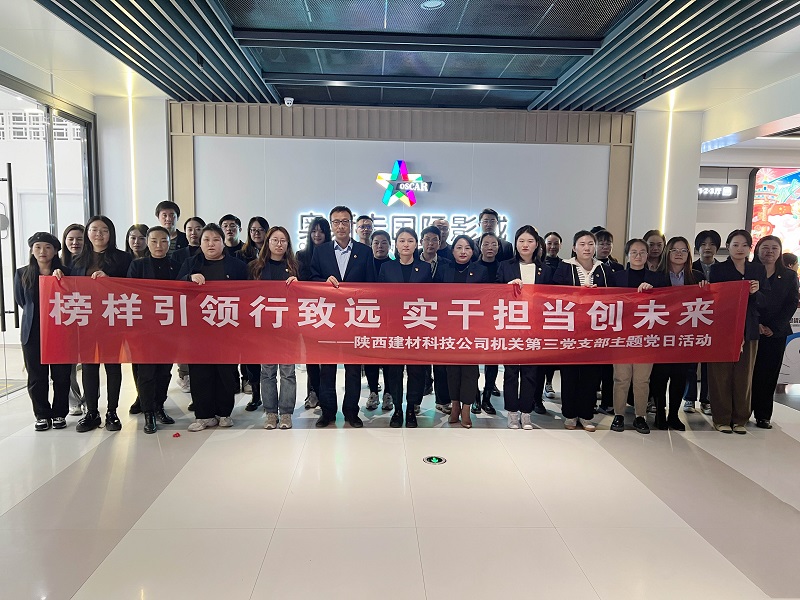 榜樣引領(lǐng)行致遠 實(shí)干擔當創(chuàng  )未來(lái) ——公司機關(guān)第三黨支部開(kāi)展主題黨日觀(guān)影活動(dòng)