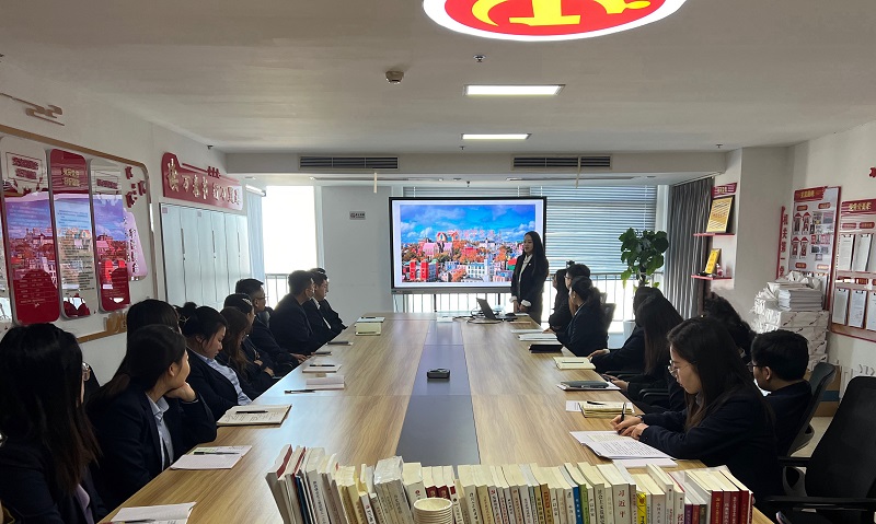 陜西建材科技公司銷(xiāo)售團支部開(kāi)展 “青春正向上 夢(mèng)想有光芒”主題團青活動(dòng)