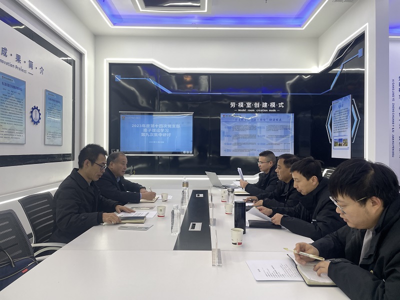 時(shí)啟林深入神木恒穩公司開(kāi)展班子理論學(xué)習研討旁聽(tīng)督導工作