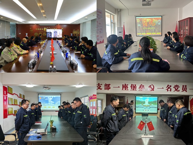 清明祭英烈 弘揚愛(ài)國情——富平公司開(kāi)展新時(shí)代文明實(shí)踐活動(dòng)